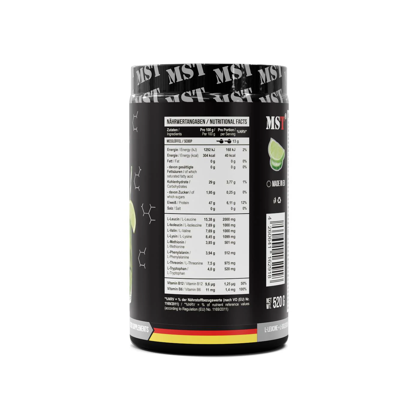 MST BCAA EAA 520 g Cucumber lime - Image 5
