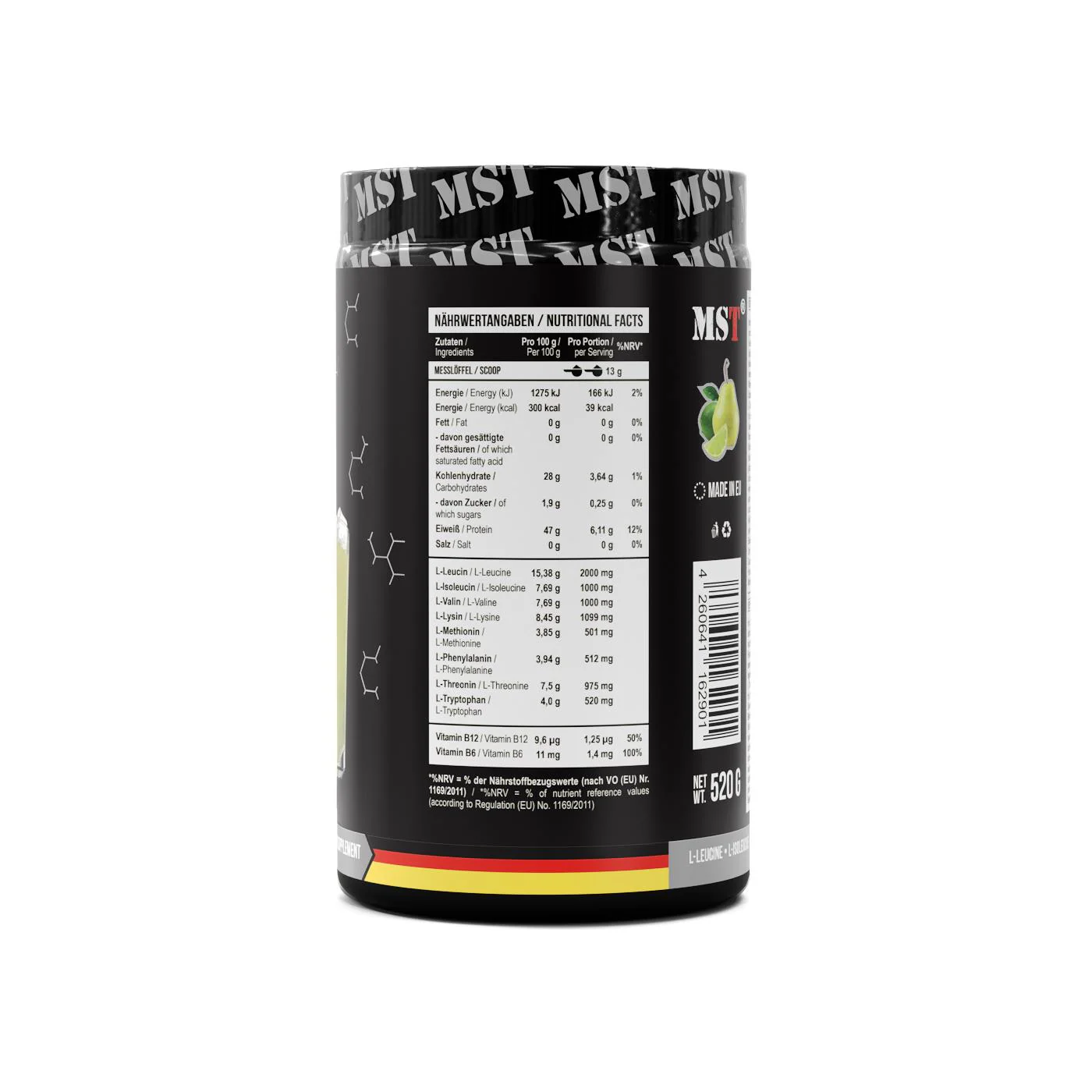MST BCAA EAA 520 g Pear lime - Image 5