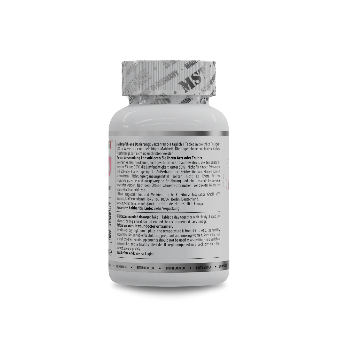 Biotin 5000 100 Tabs - Image 3