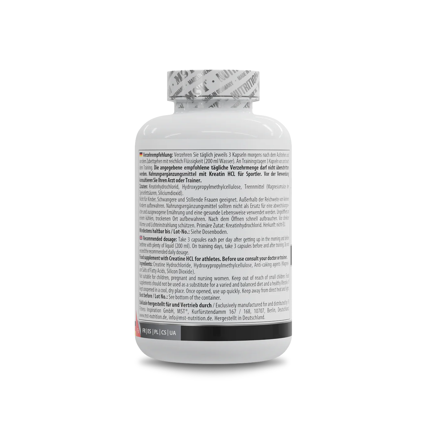 Creatine HCL 300 Kapseln - Image 3