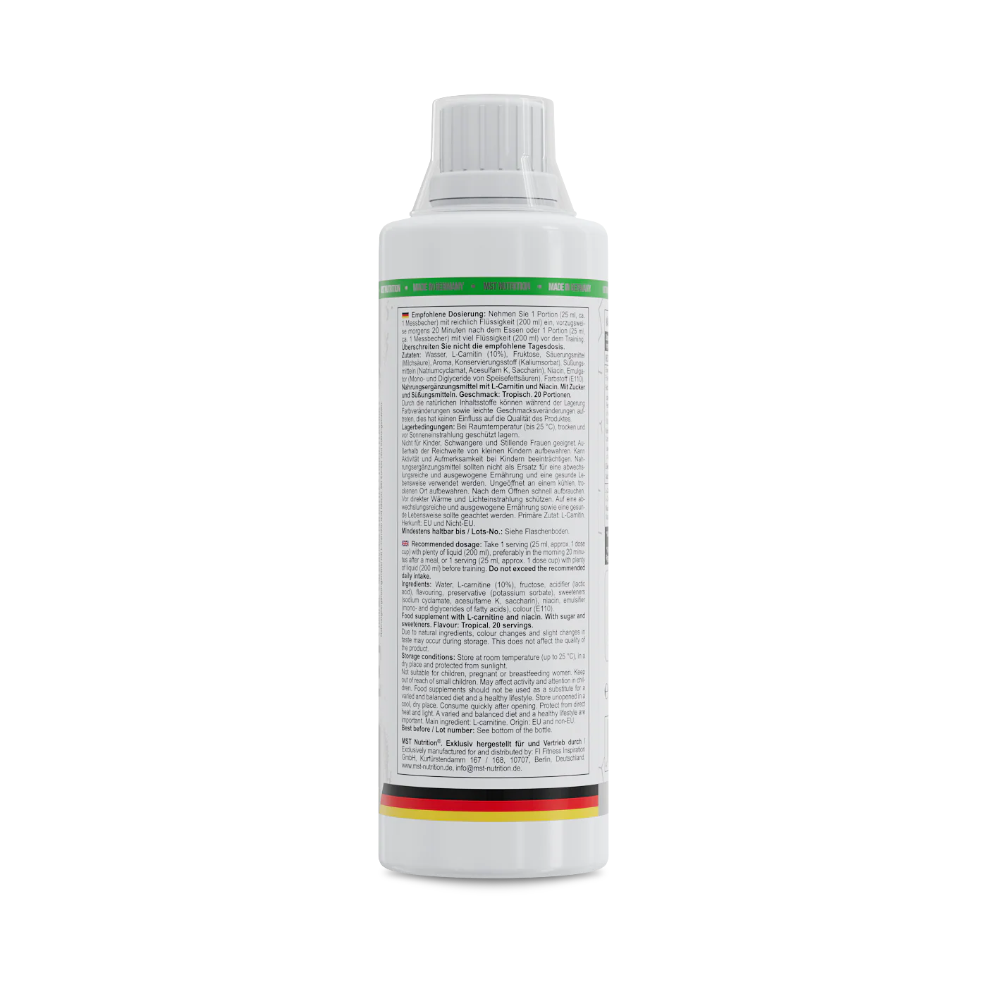 L-Carnitine 500 ml Tropic - Image 3