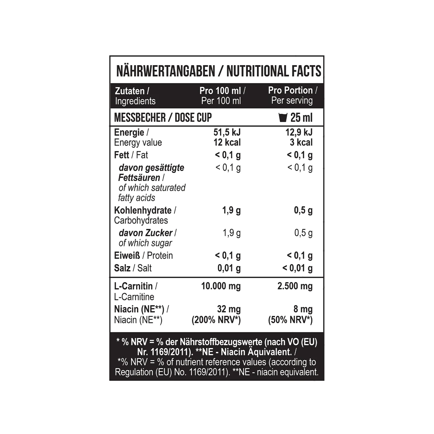 L-Carnitine 500 ml Tropic - Image 4