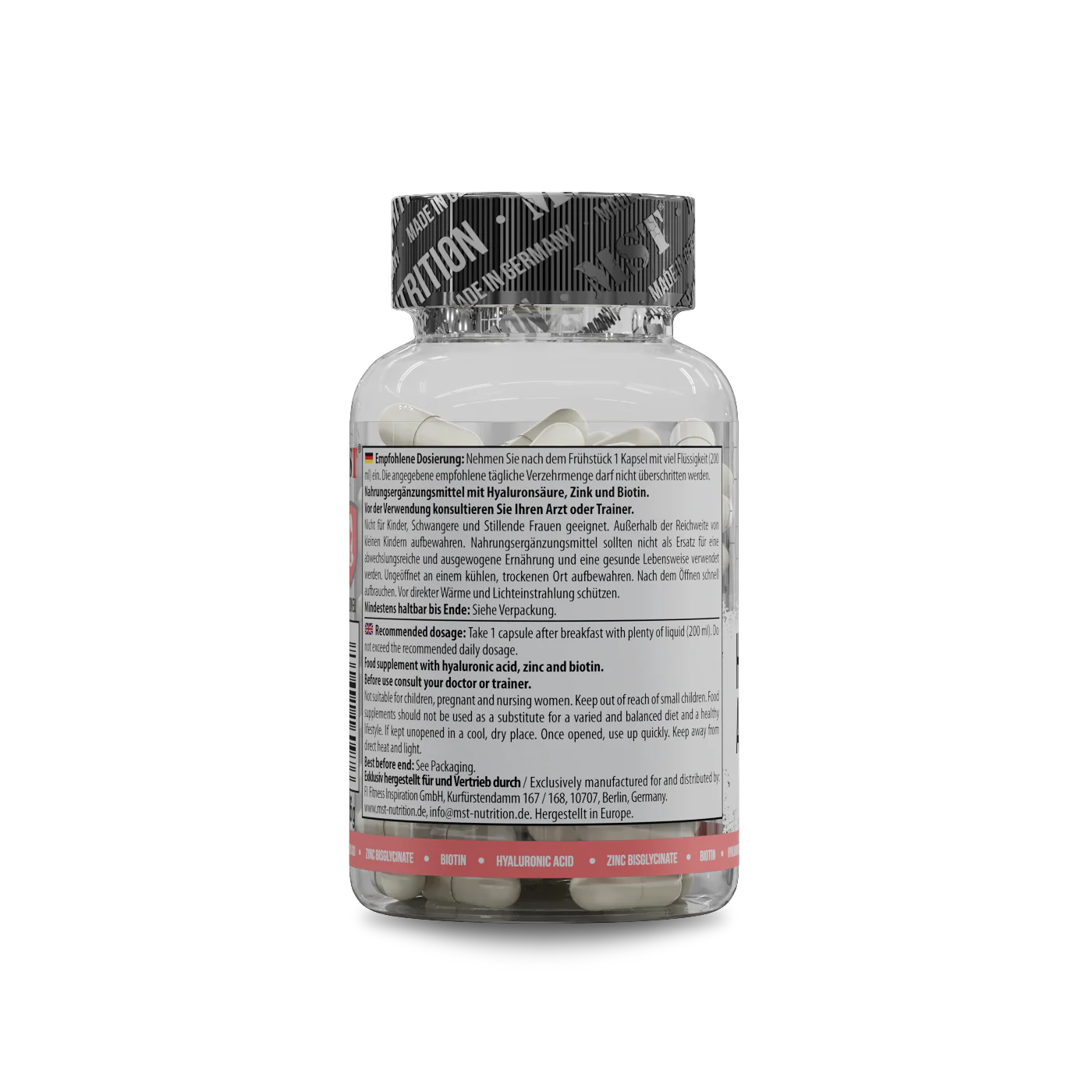 Hyaluronic Acid + Biotin 90 Caps - Image 3