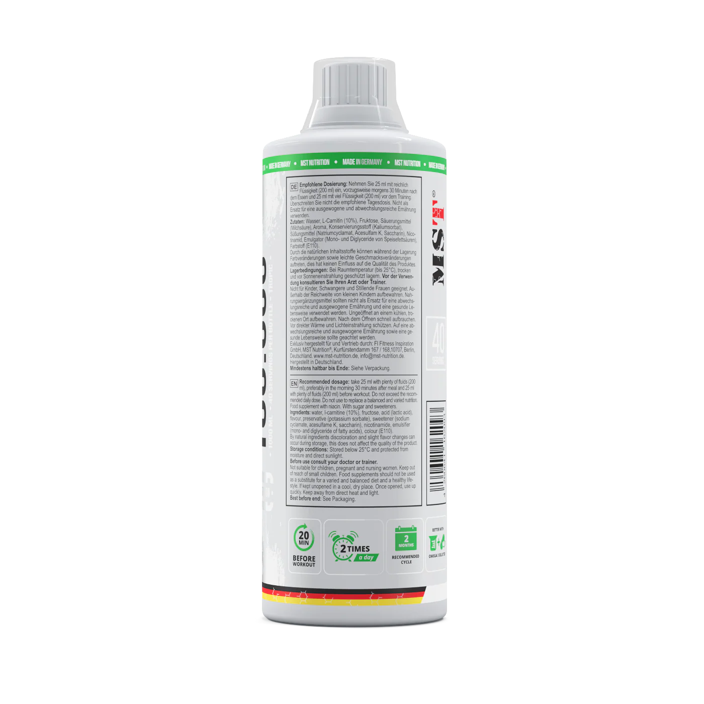 L-Carnitine 100.000 1000 ml Tropic - Image 6