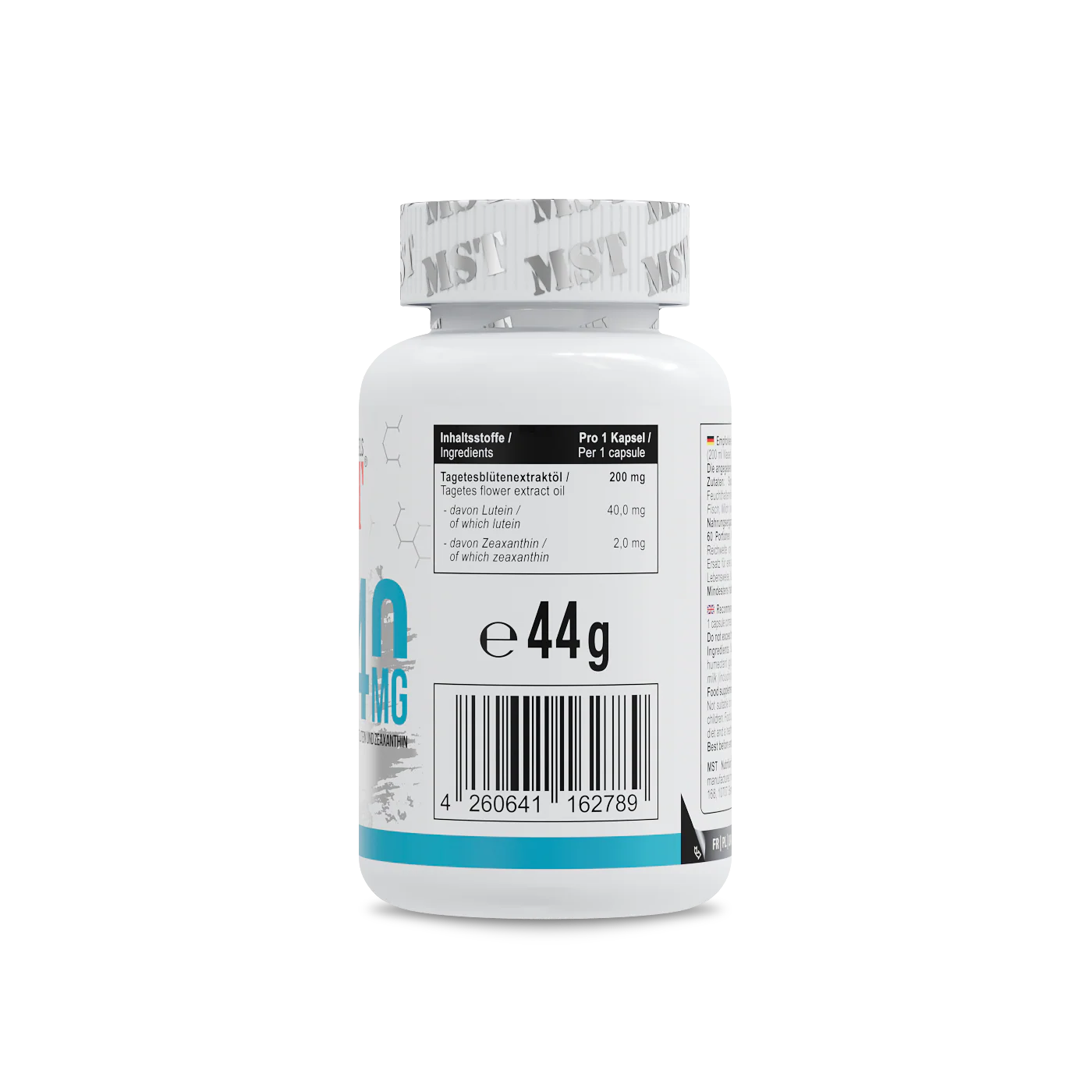 Lutein 40 mg + Zeaxanthin 60 Softgels - Image 3