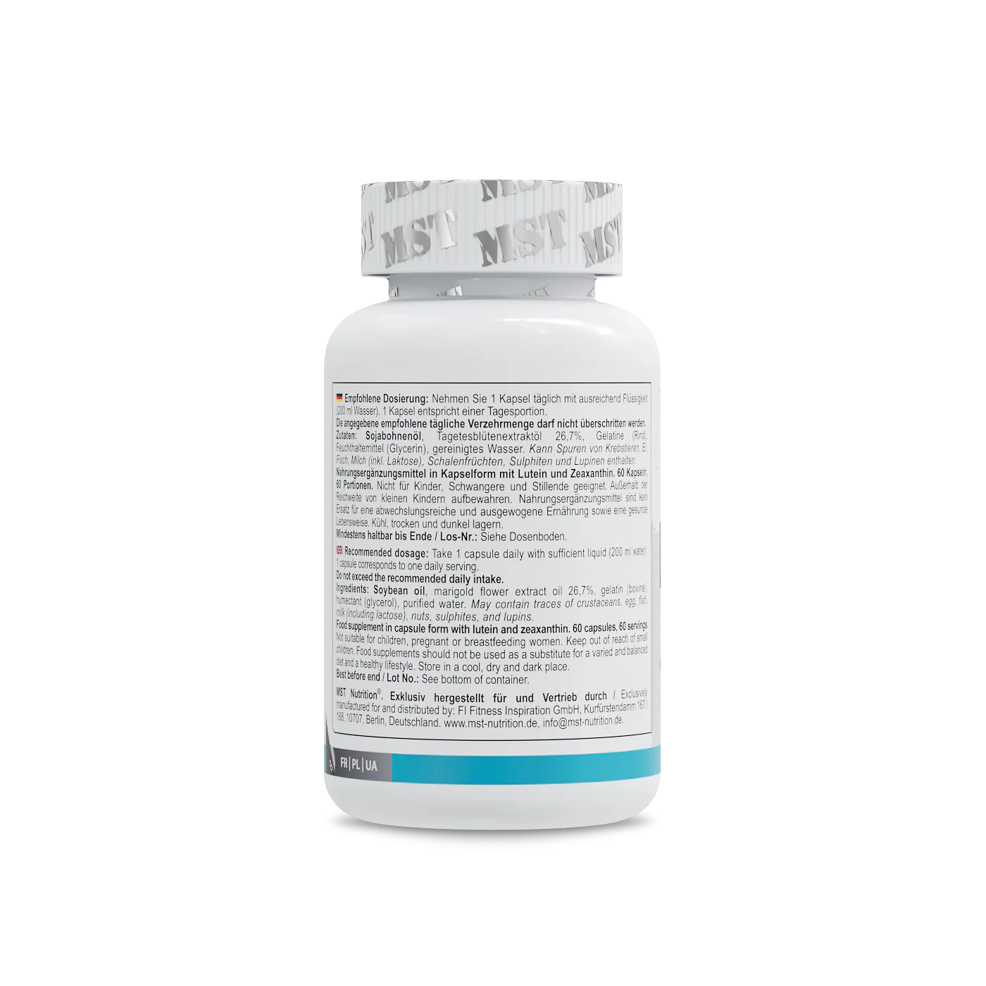 Lutein 40 mg + Zeaxanthin 60 Softgels - Image 4
