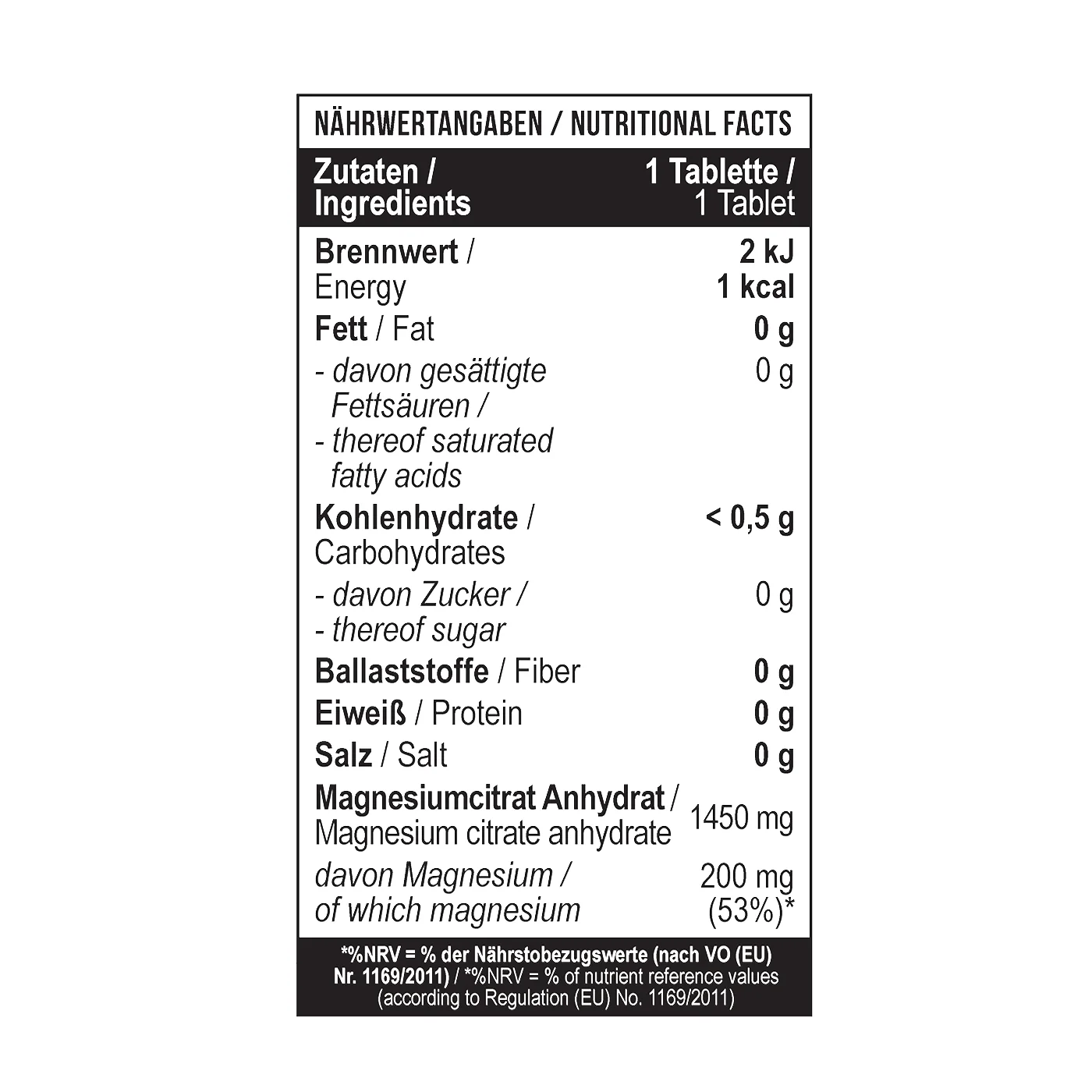 Magnesium Citrat 200 mg 180 Tabletten - Image 4