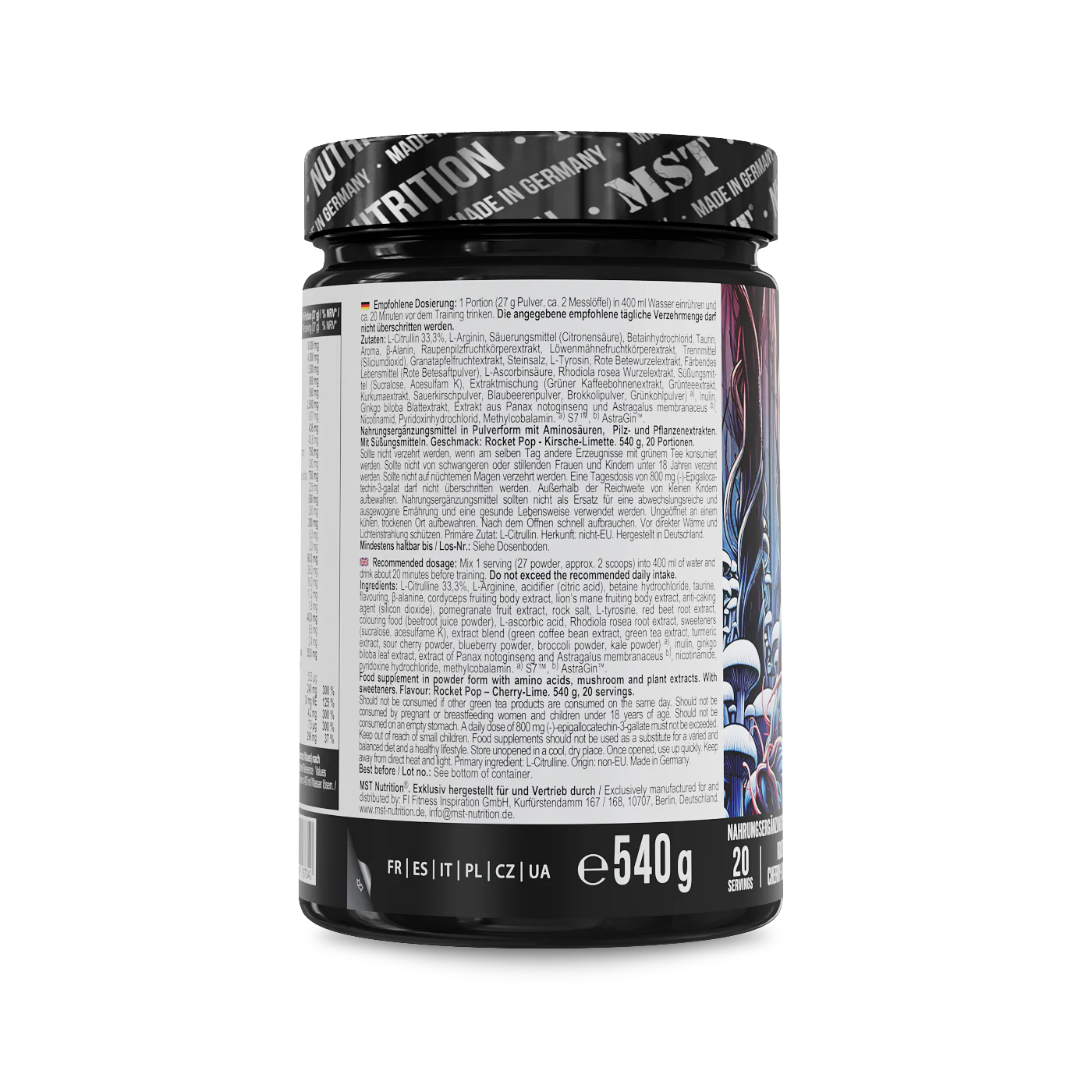 NeuroPump 540 g Rocket Pop Cherry-Lime - Image 3