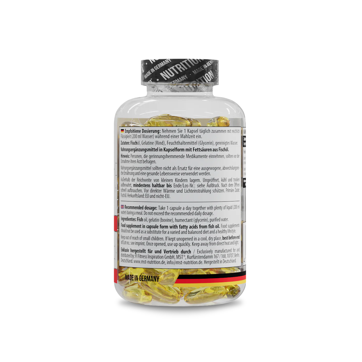 Omega 3 Triglyceride 75% 180 Softgels - Image 6