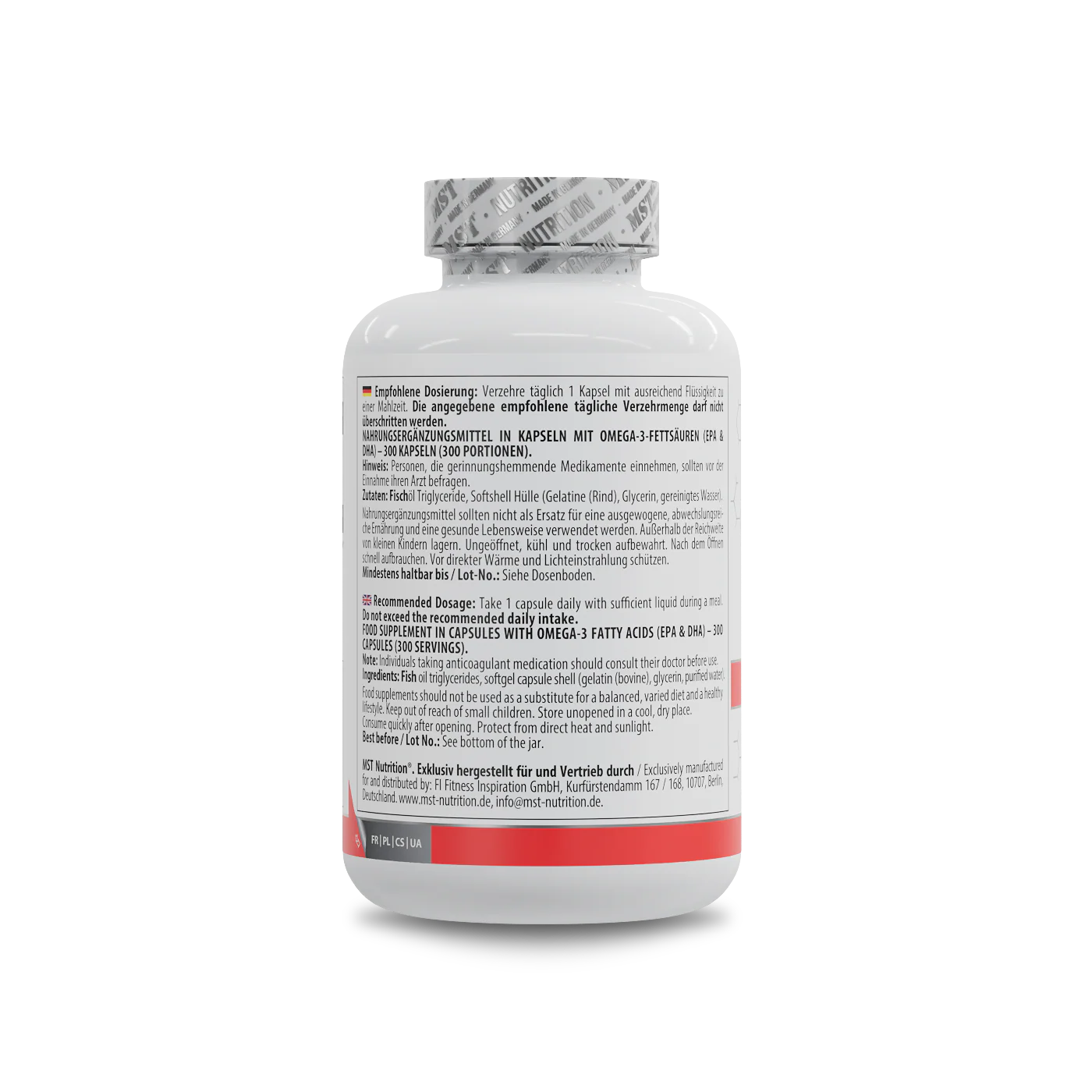 Omega 3 Triglyciride 75% 300 Softgels - Image 3