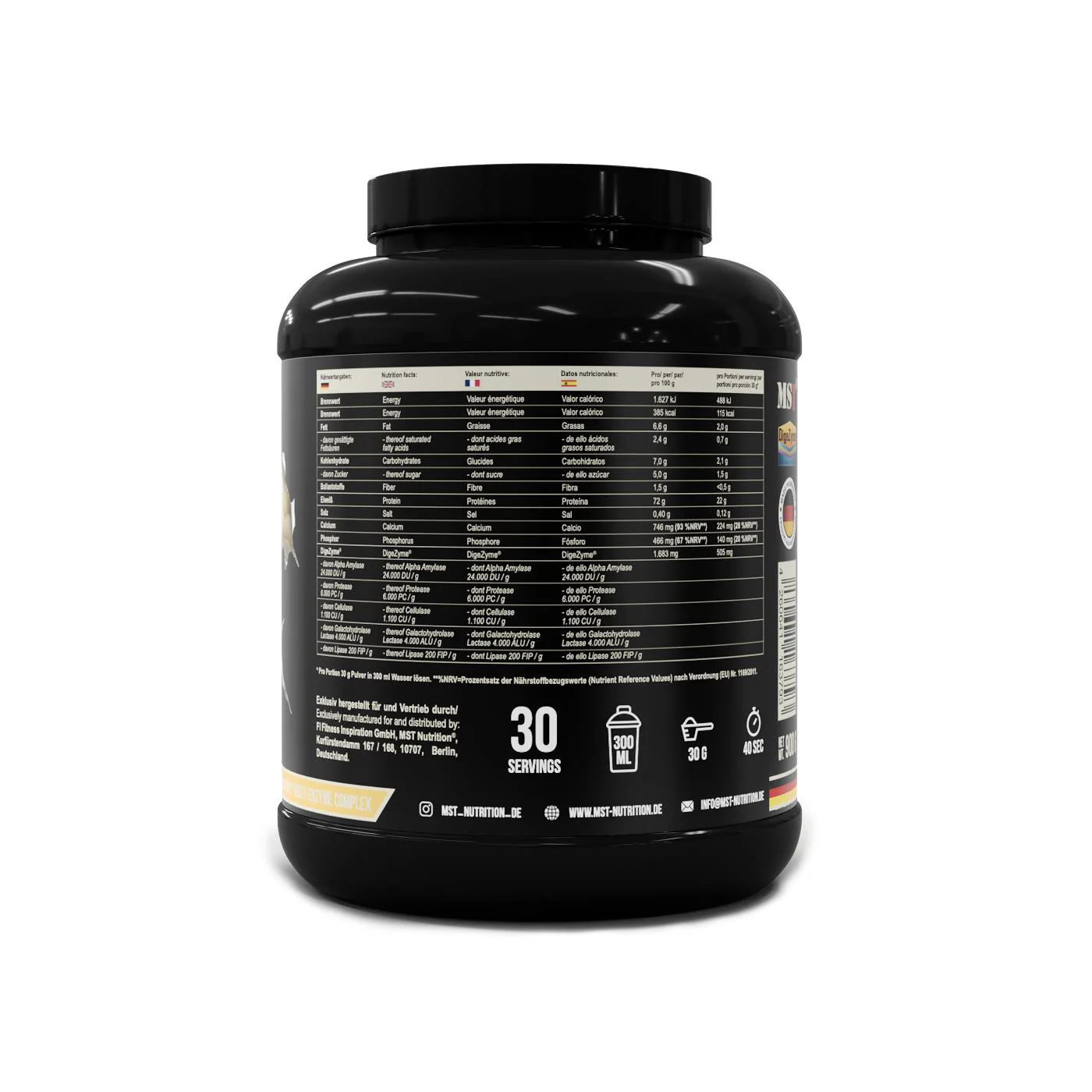 Protein Best Whey + Enzyme 900 g Banana yogurt - Image 6