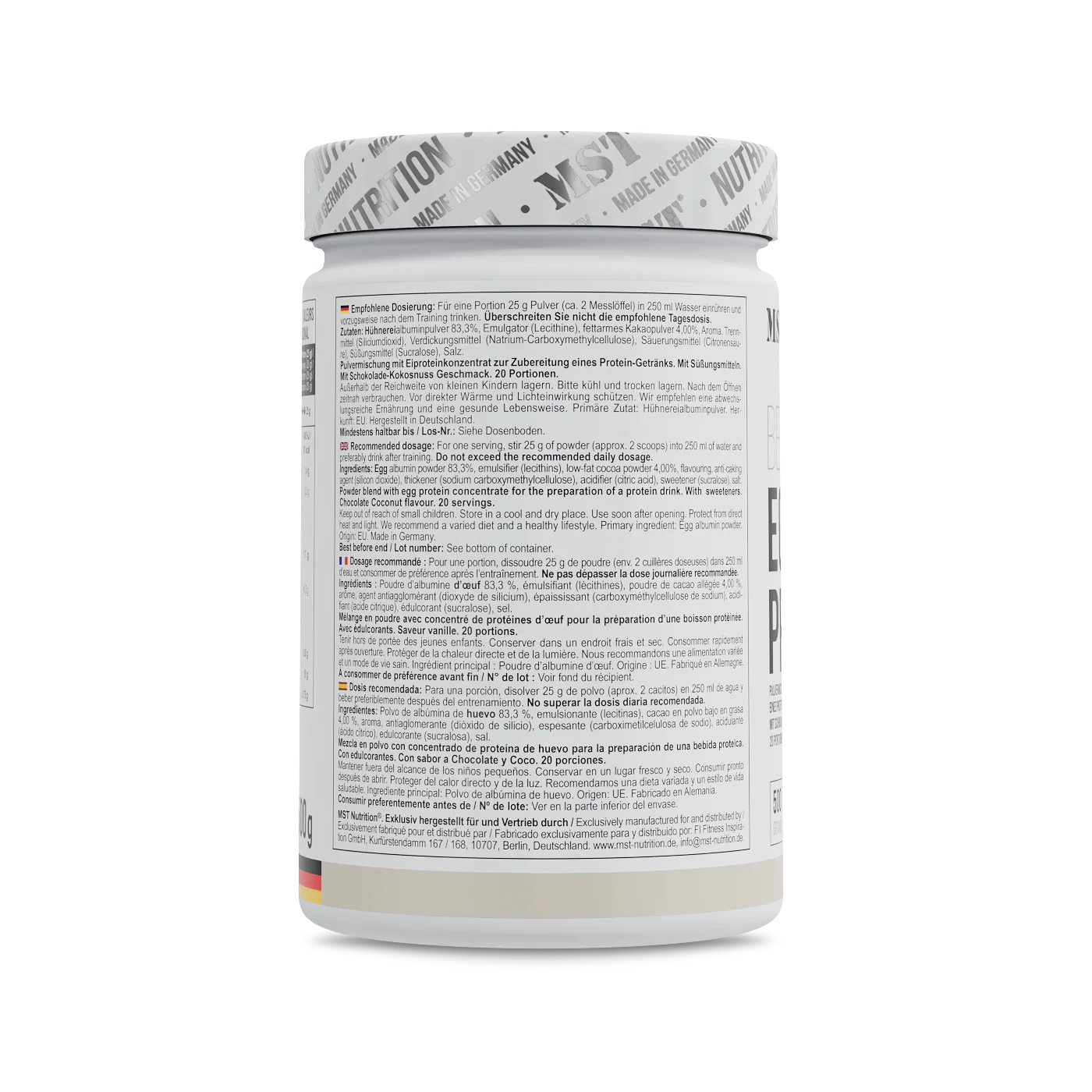 Best Egg Protein 500 g Chocolate - Image 3