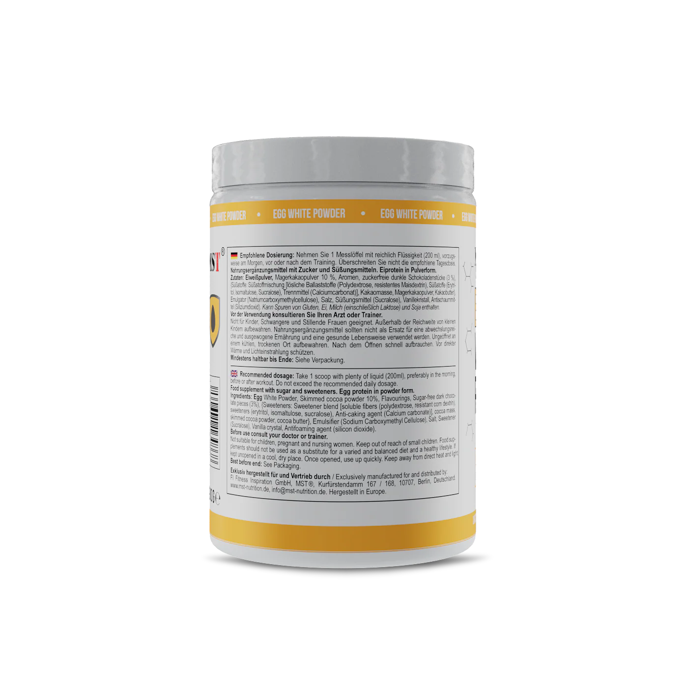 MST Protein EGG White 900 g Brownie - Image 3