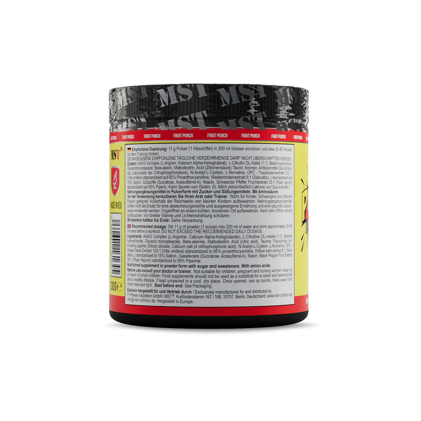 Pump Killer 330g Fruit punch - Image 3