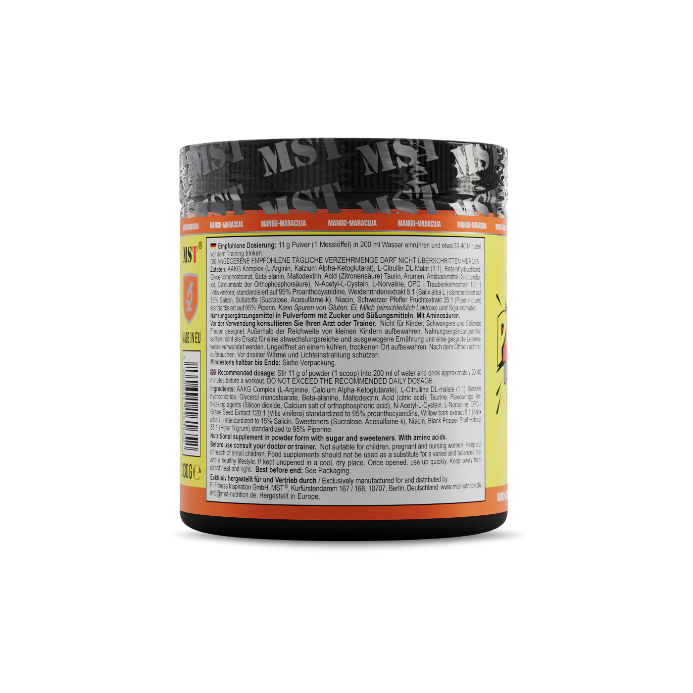 Pump Killer 330 g Mango-maracuja - Image 4