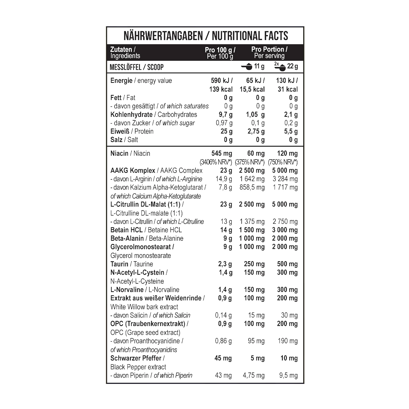 Pump Killer 550 g Fruit punch - Image 4