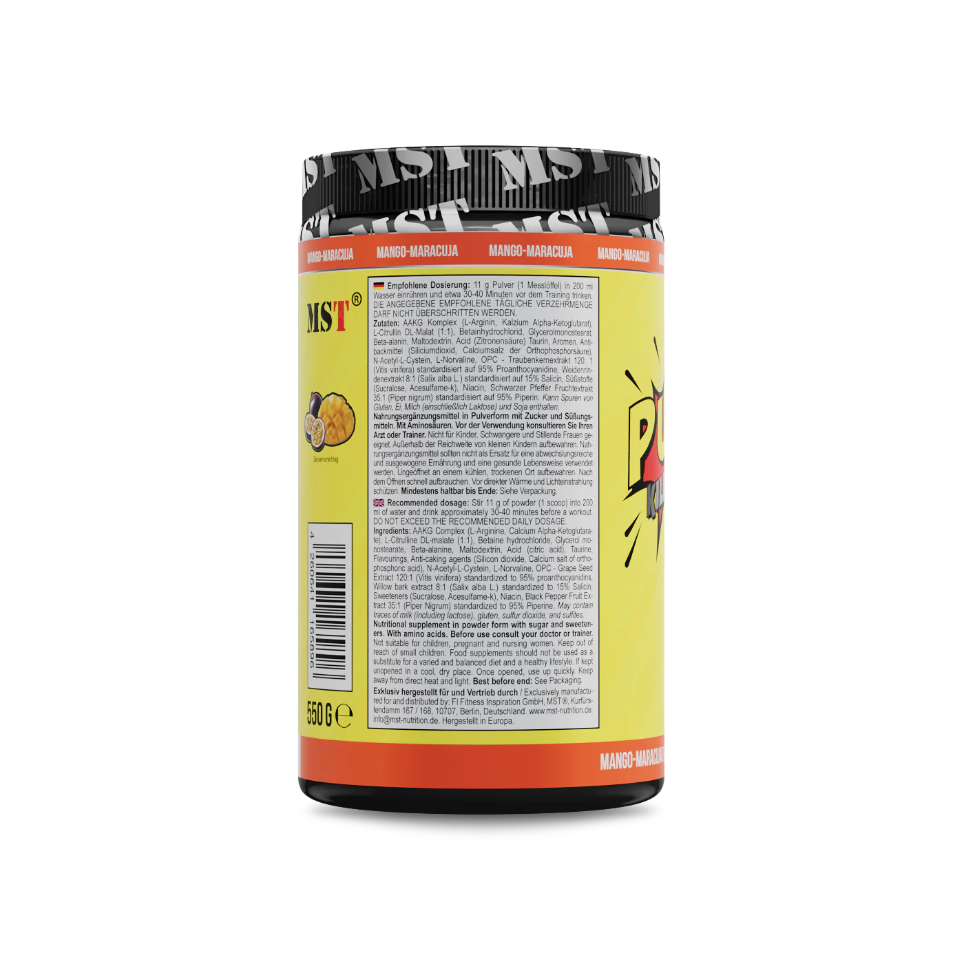 Pump Killer 550 g Mango-maracuja - Image 3