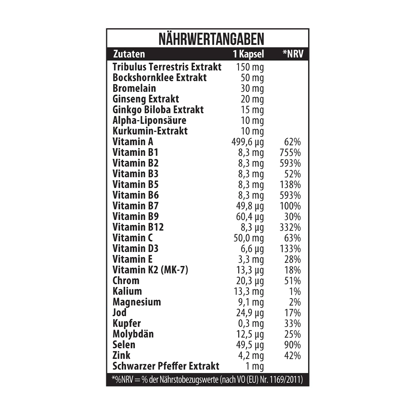 Vitamins for MEN 90 Kapseln - Image 8